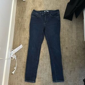 Madewell 9” midrise skinny jean size 27